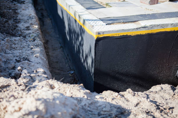 Professional Exterior Waterproofing technician working in Sedgwick, KS